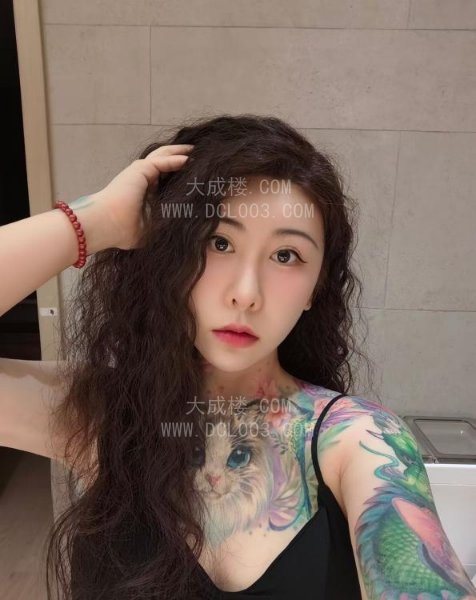 西安猫纹身高冷范御姐